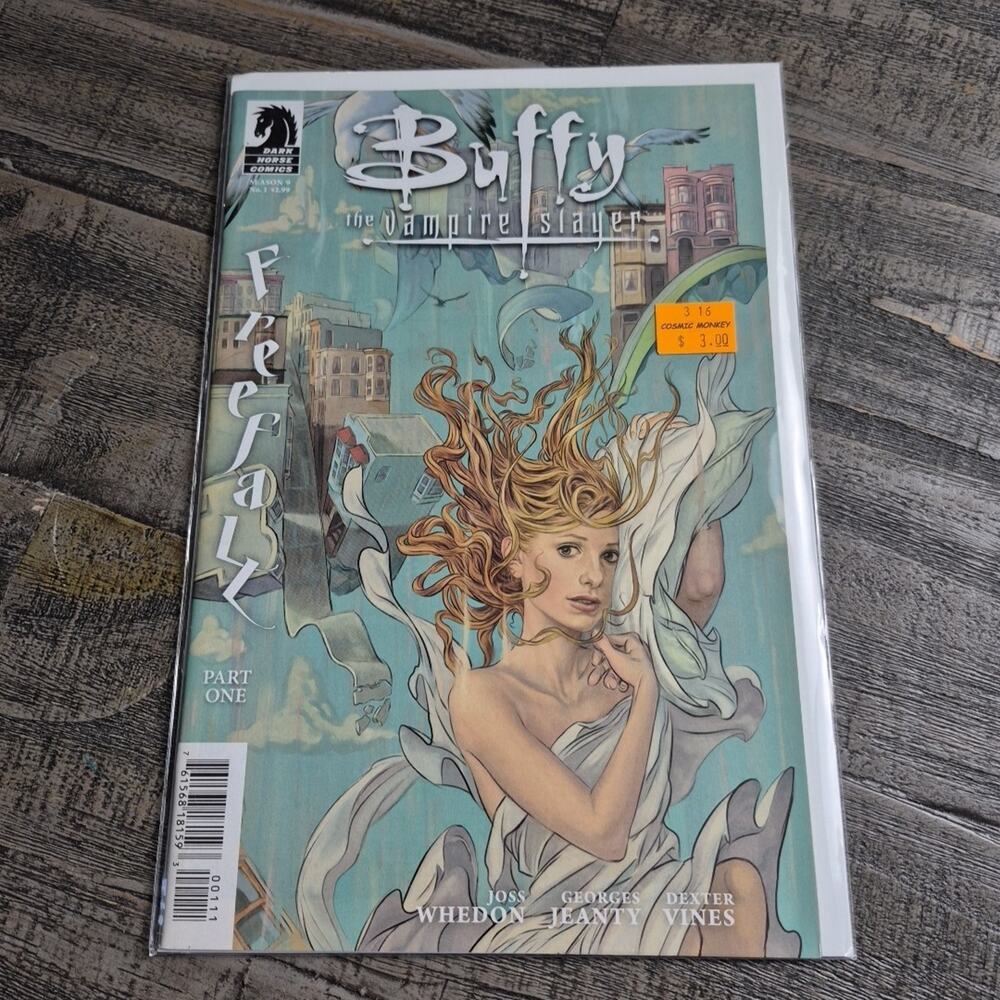 Buffy the Vampire Slayer Comic Season 9 #1 Free fall Part #1 Dark Horse Jeanty